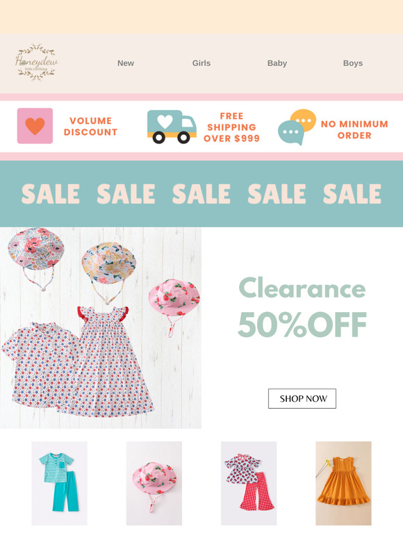 🚀 Price Drops! 50% OFF Clearance + 15% OFF New Markdowns!