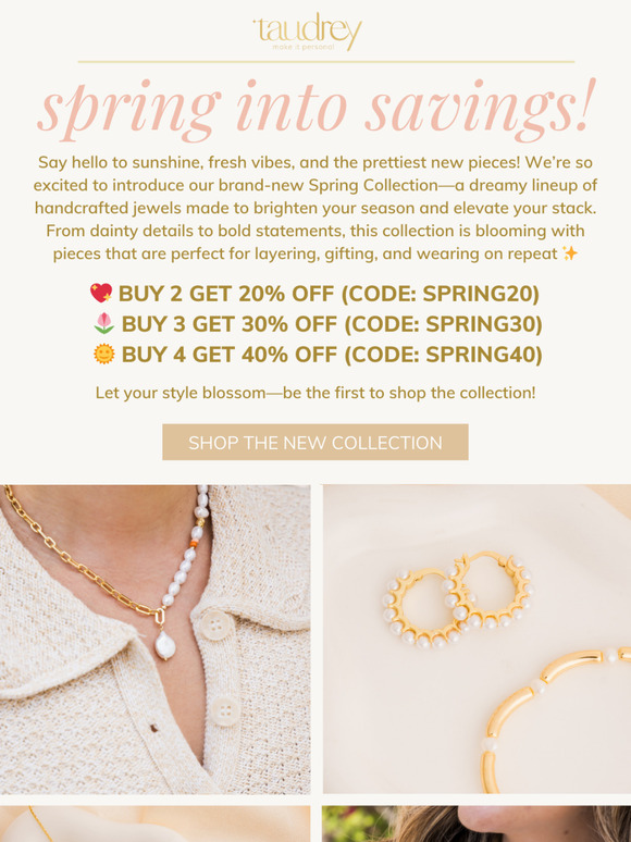 🌸 New Collection = Fresh Looks & Special Launch Perks!