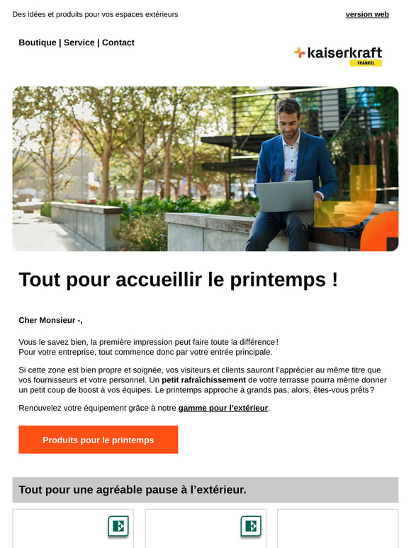 Êtes-vous prêts pour le printemps ?