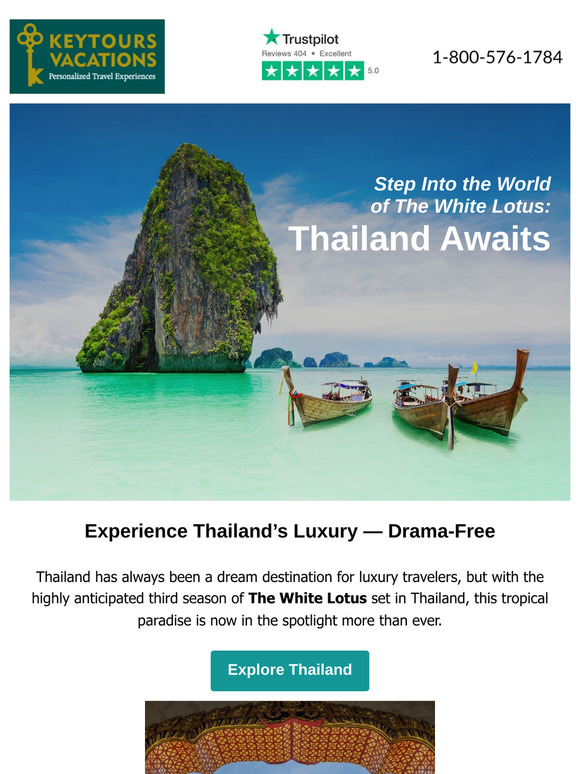 Fellow Travelers, Step Into the World of The White Lotus: Thailand Awaits