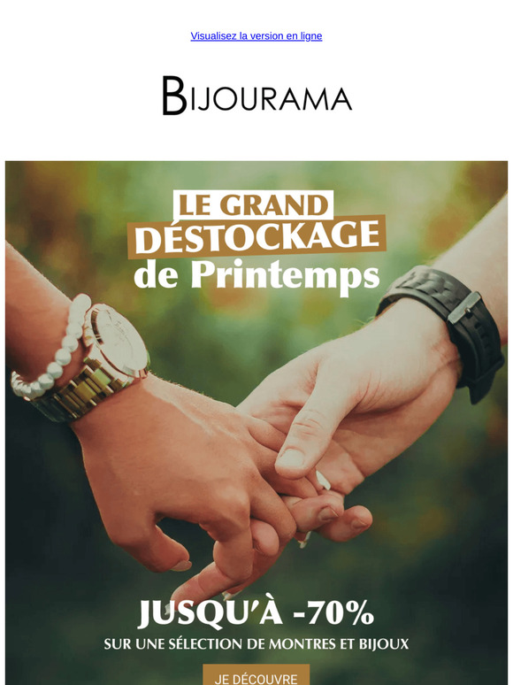 Déstockage de printemps ! Jusqu'à -70%