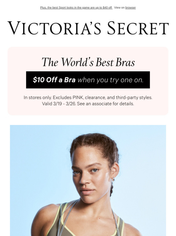 Victoria's Secret Email Newsletters: Shop Sales, Discounts, and Coupon ...