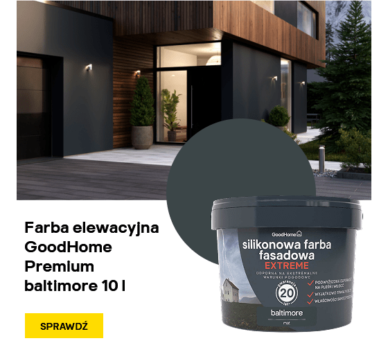 Farba elewacyjna GoodHome Premium baltimore 10 l