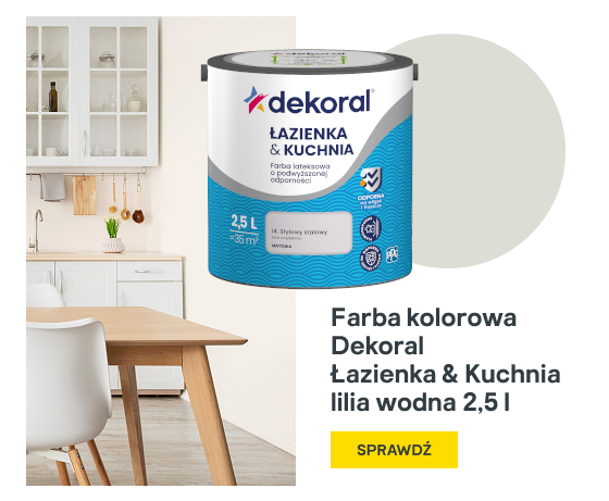 Farba lateksowa Dekoral Łazienka i Kuchnia