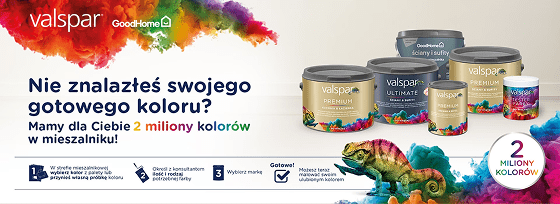 Nie znalazłeś gotowego koloru? Mamy dla Ciebie 2 miliony kolorów w mieszalniku