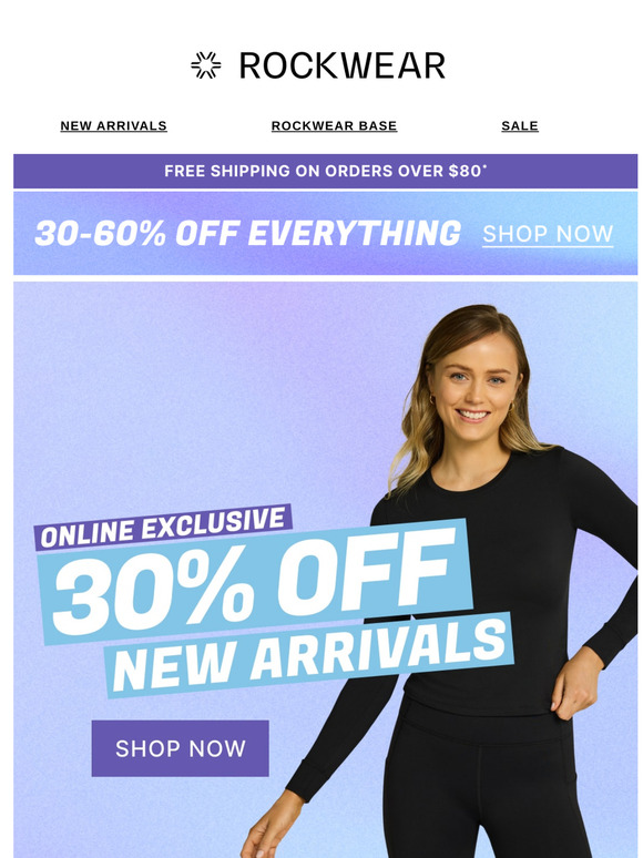 30% Off New Arrivals 😍