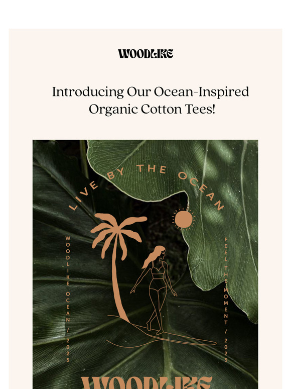 New Arrival! 🌱 Organic Cotton Tees – Inspired by the Ocean, Made for You!