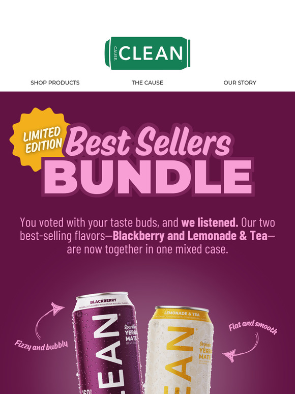 NEW drop: The best of CLEAN Cause in one box!