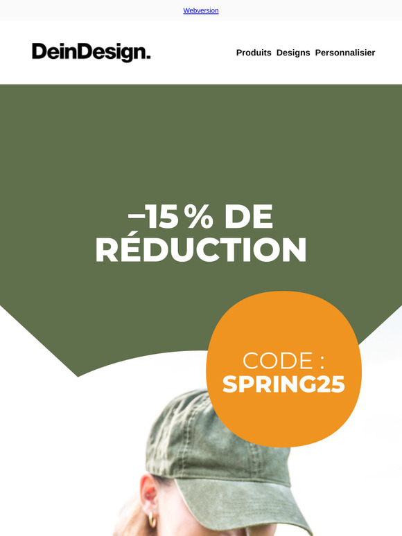 Célébrez le printemps avec 15 % de réduction sur tout ! 🌷