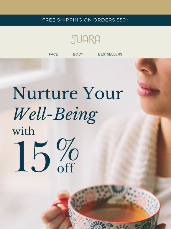 Save 15% on our Wellness Collection for a limited time!