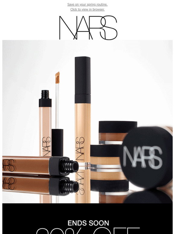 NARS Email Newsletters: Shop Sales, Discounts, and Coupon Codes