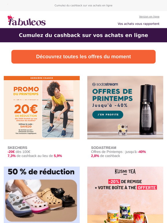 Le Printemps avec des promos exceptionnelles 🌸