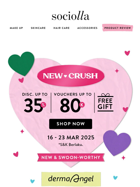 Up to 35% OFF: NEW Derma Angel & Careso💅