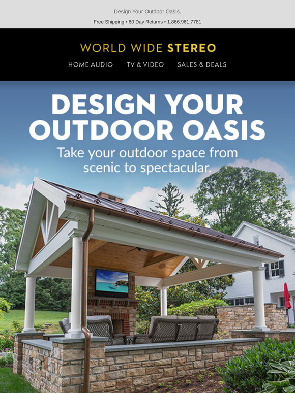 First Day Of Spring = Time For An Outdoor Entertainment Upgrade