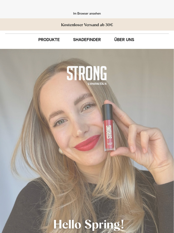 🌷Bereit für den Frühling? Entdecke die STRONG Must-Have Lippenstiftfarben! 💄