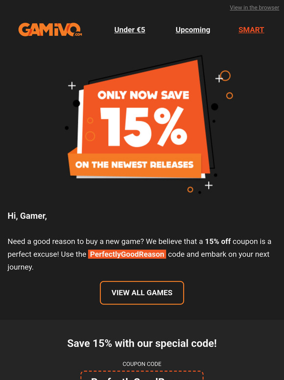 🪙15% off Monster Hunter Wilds, Elden Ring, and more! Pick your next adventure🪄⚔️🥷🚔⚽