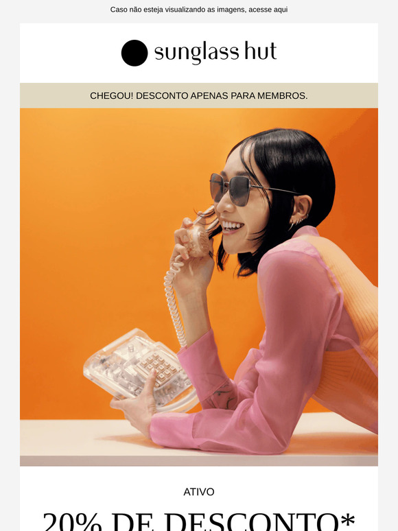 Desconto de 20% Apenas para Membros acaba de chegar!