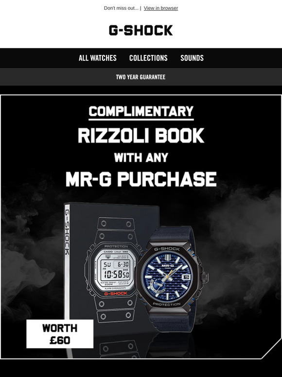 EXCLUSIVE OFFER: Complimentary Gift With Every MR-G