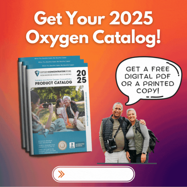 American Medical Sales and Rentals 2025 Oxygen Concentrator Catalog