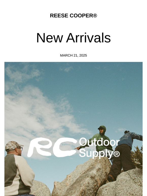 New Arrivals: RCOS Spring Capsule