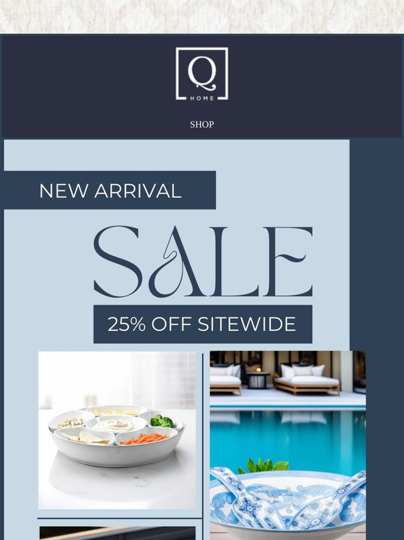 HURRY! New Arrivals + 25% Off!