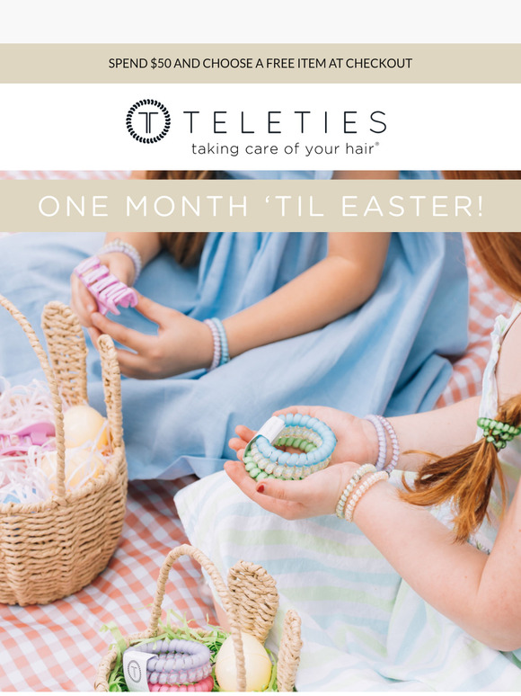 One Month 'Til Easter! 🐰 Time to Fill Those Baskets!
