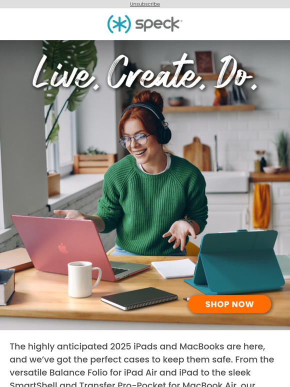 Gear Up for the 2025 iPad & MacBook with Speck!