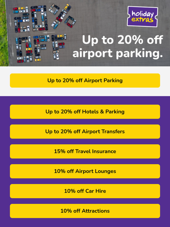 Your Airport Parking Deal - Save up to 20%