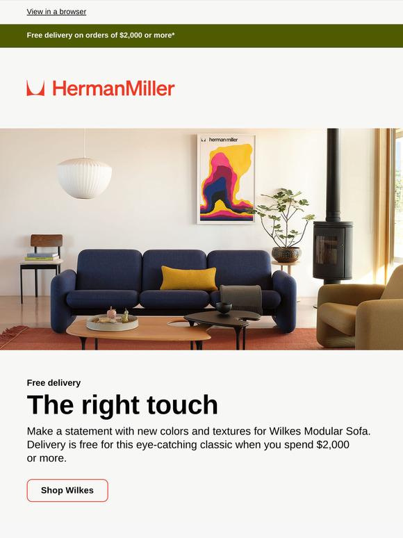 Save up to $599 on Wilkes Modular Sofa