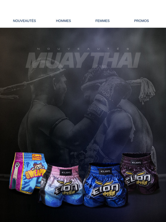 NOUVEAU : Découvre nos nouveautés muay thaï 💥