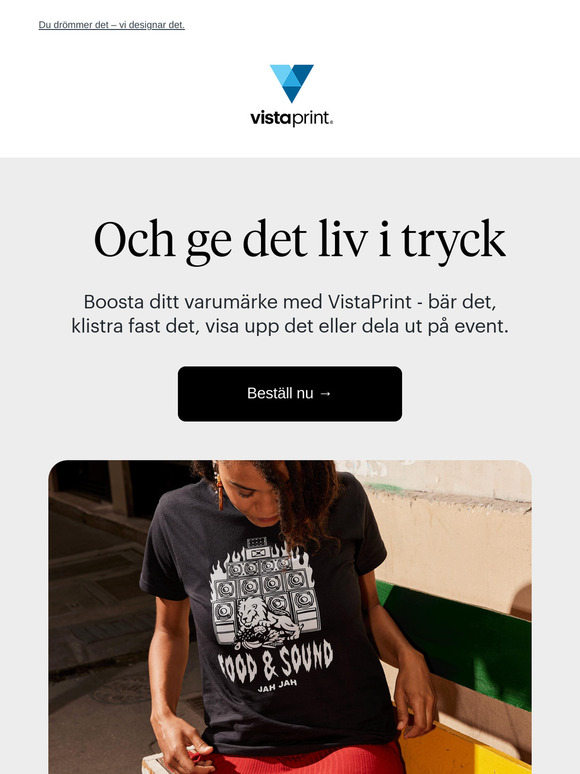 Sätt ditt namn på flaskor, väskor, klistermärken och mycket annat. Möjligheterna till tryck är oändliga.