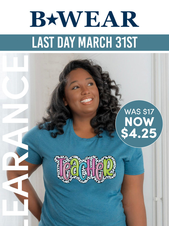 Clearance is HOW MUCH?