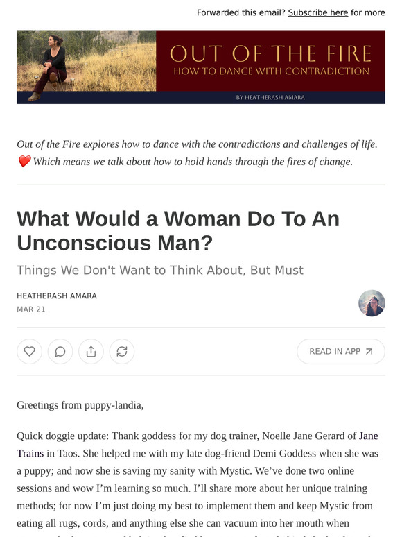 What Would a Woman Do To An Unconscious Man?