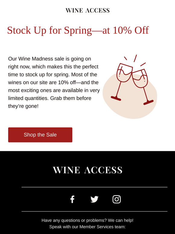 Now’s the Time to Stock Up for Spring