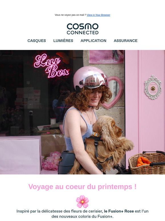 Le printemps en rose ! 🚲🛴