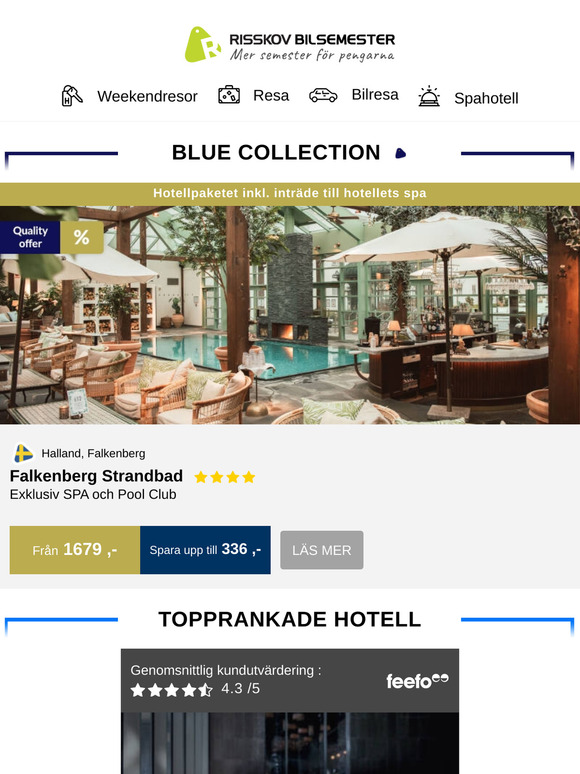 Lyxigt spa-hotell med exklusiv SPA och Pool Club – Boka din getaway idag!