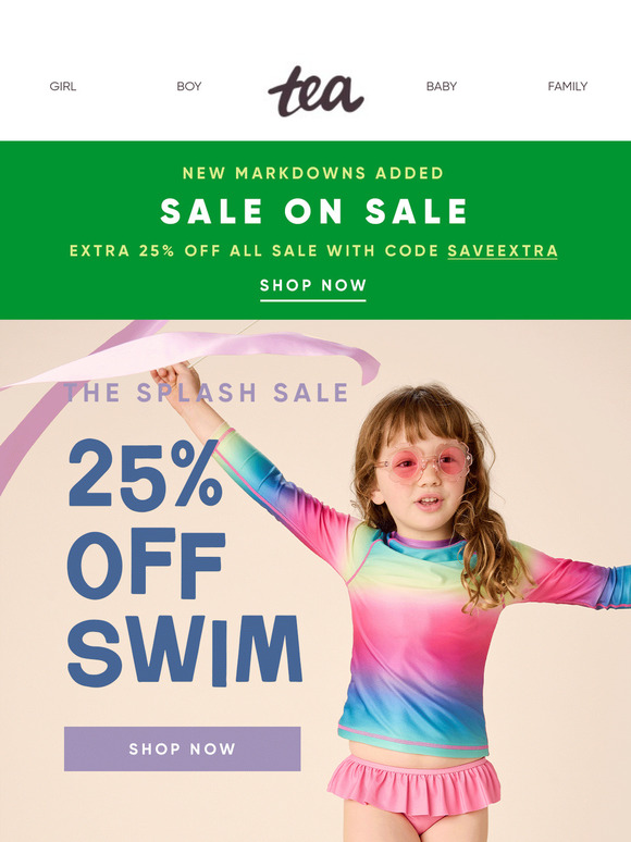 🐠Ready, Set, Swim! 25% Off At The Splash Sale🐠