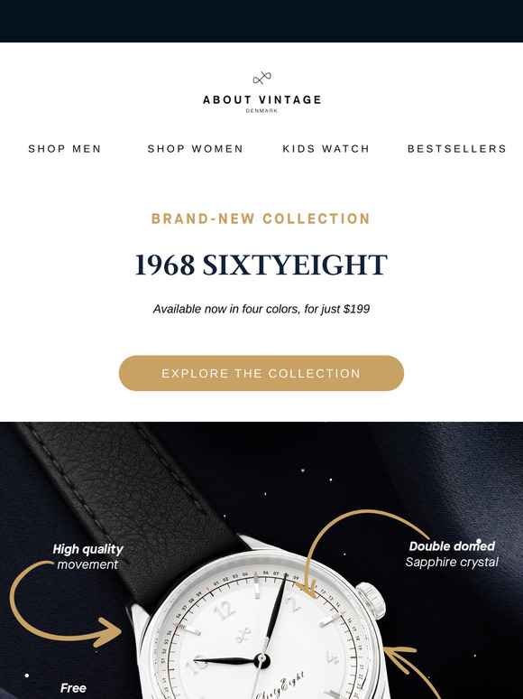 Explore 1968: Brand-new dress collection