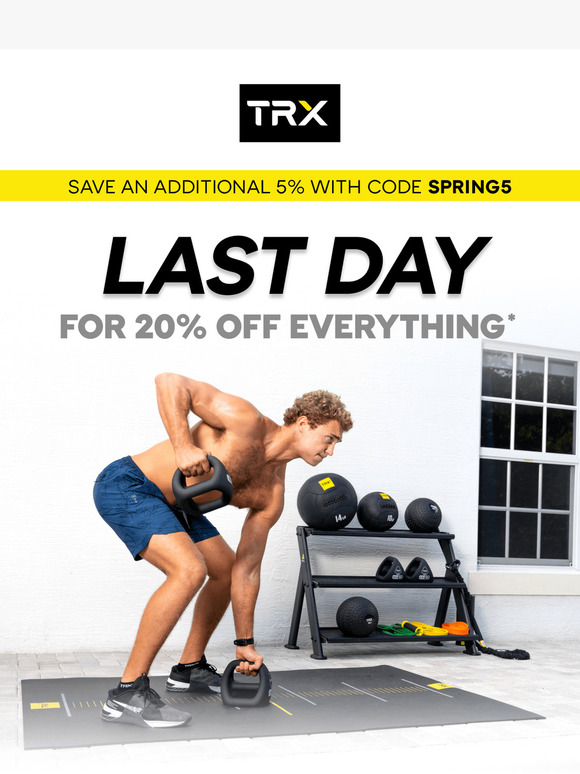 Last Day for Sitewide Savings