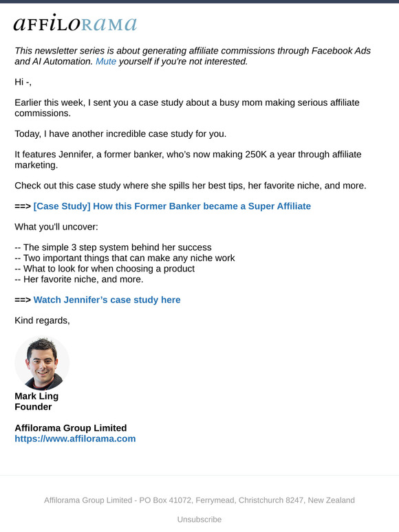 [Case Study] How this Former Banker became a Super Affiliate