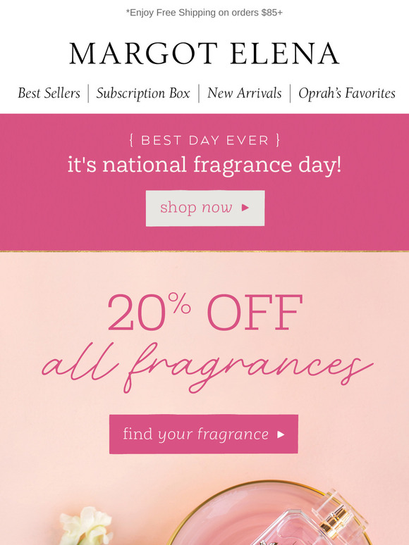 It’s National Fragrance Day!