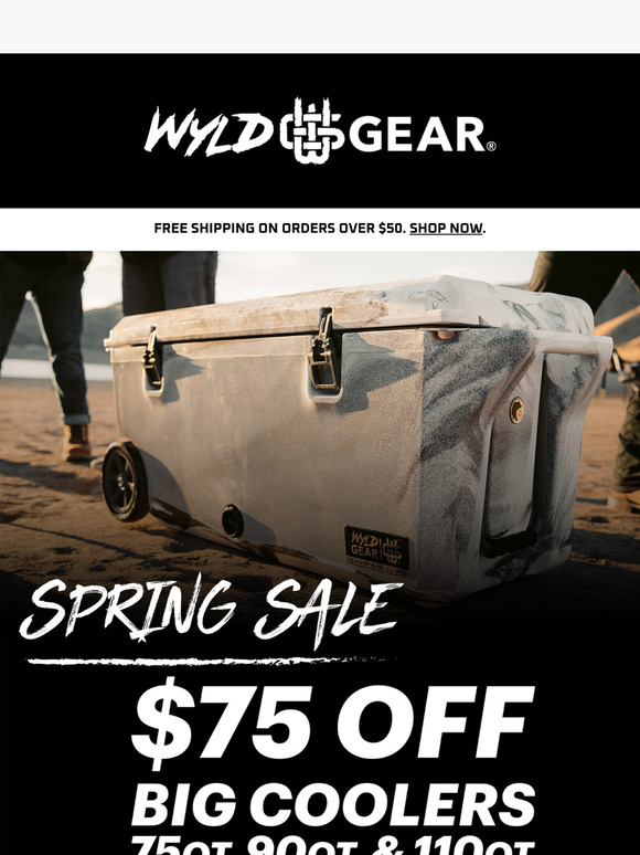 Spring Just Got Wylder: Coolers, Cups & Tees on Sale!