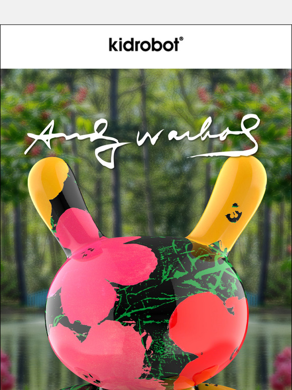 🌺 NEW: Andy Warhol Flowers Hydro-Dipped Dunny