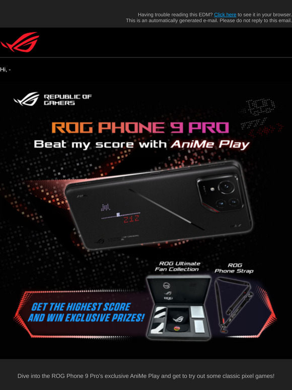 Try Out The ROG Phone 9 Pro!