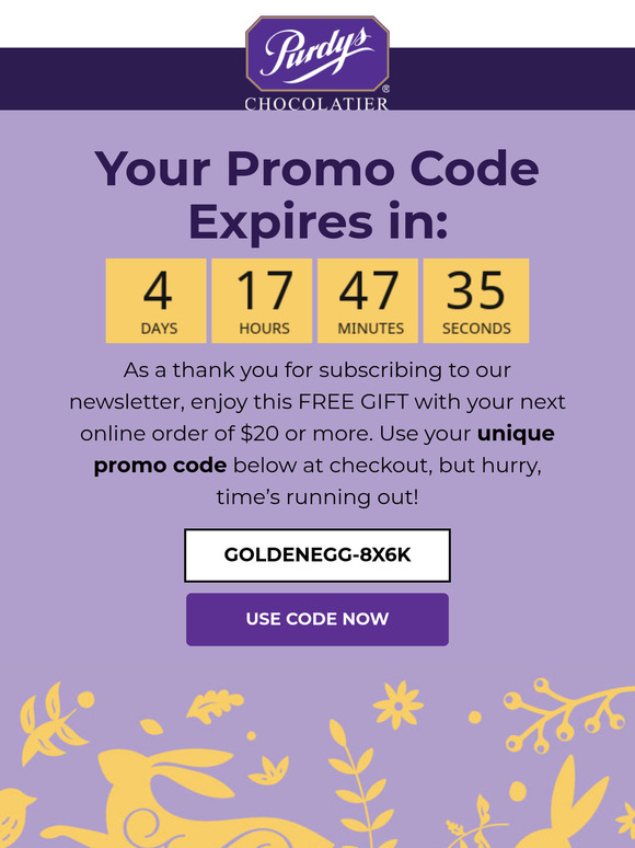 Last chance to claim your gift!