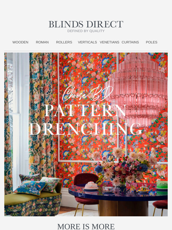 Embrace maximalism: Patterns that make a statement + get 20% off everything and FREE delivery