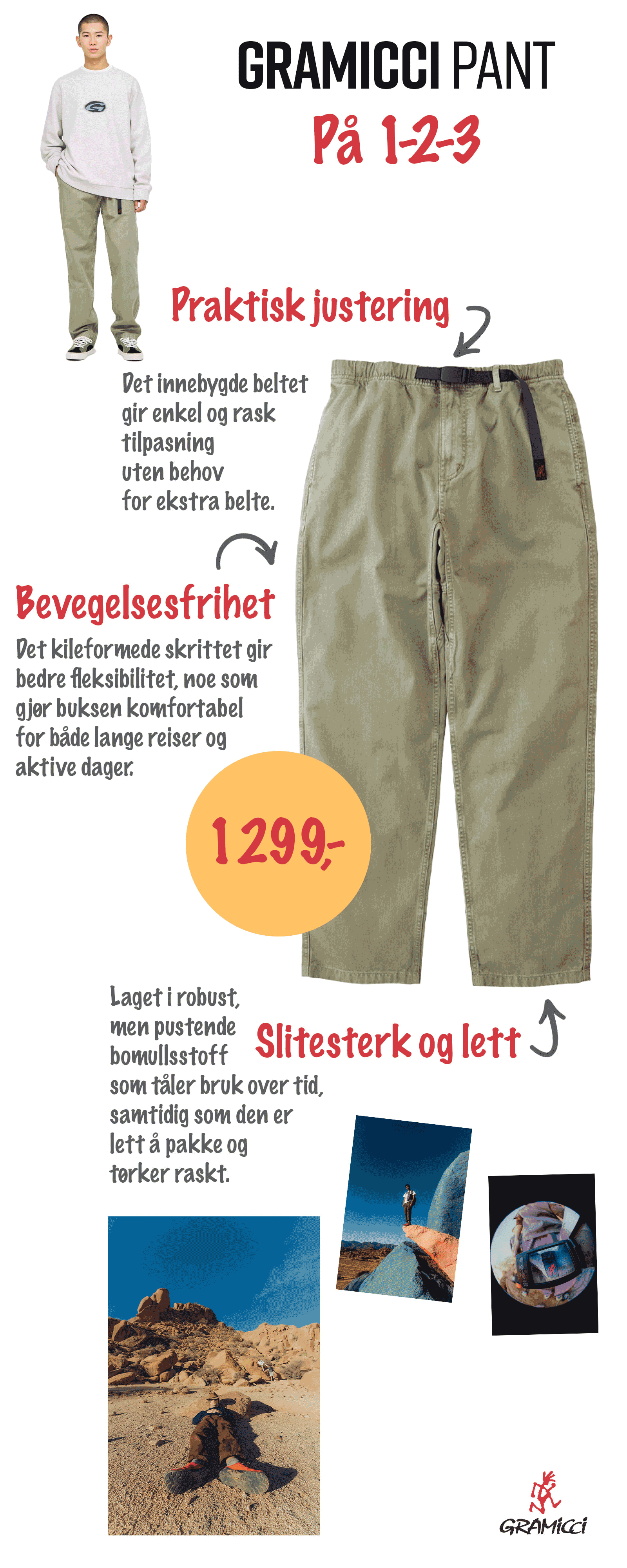 Link til Gramicci Pant