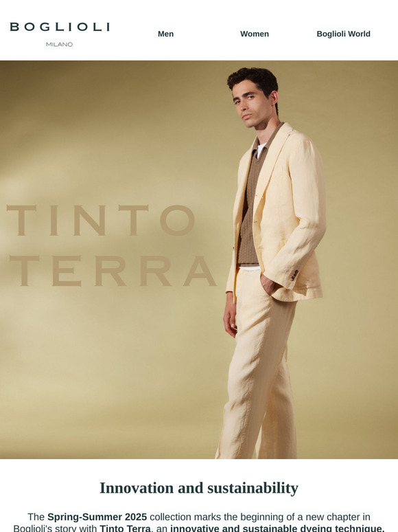 Tinto Terra: the color of nature in the new collection