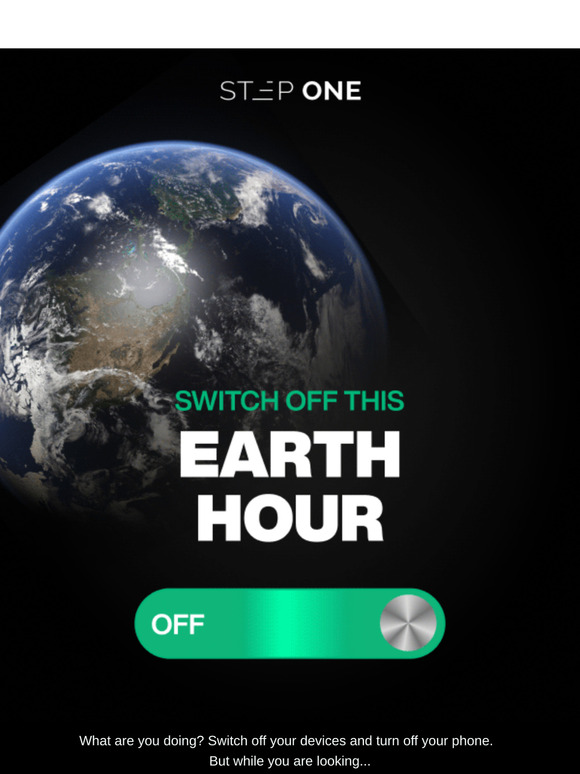 Switch Off this 🌏 Hour