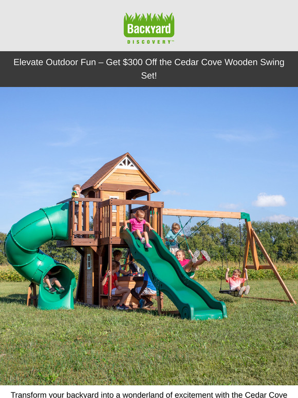 March Swing Set Sale – Big Discounts to Boost Backyard Fun!